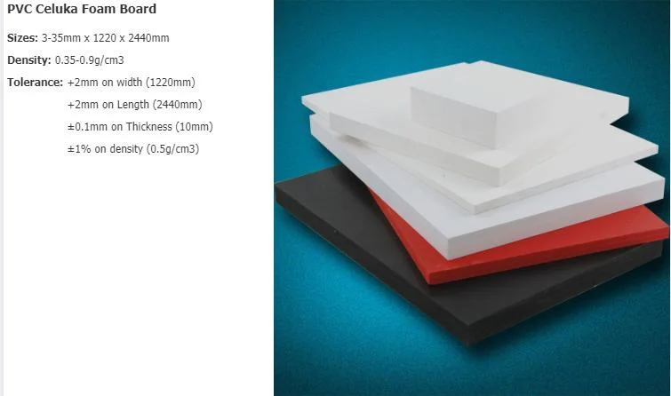 High Density 4X8 PVC Foam Boards
